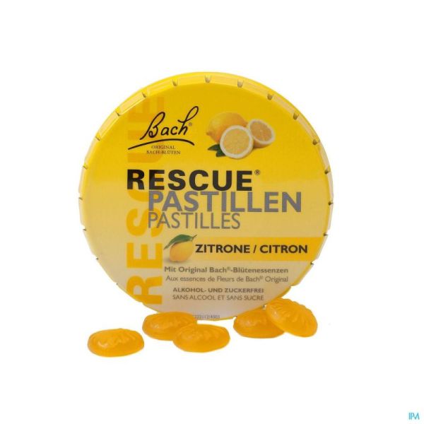 Bach rescue pastilles citron    50g