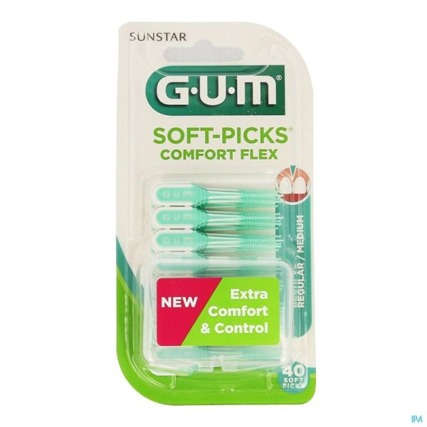 Gum softpicks comfort flex regular    40