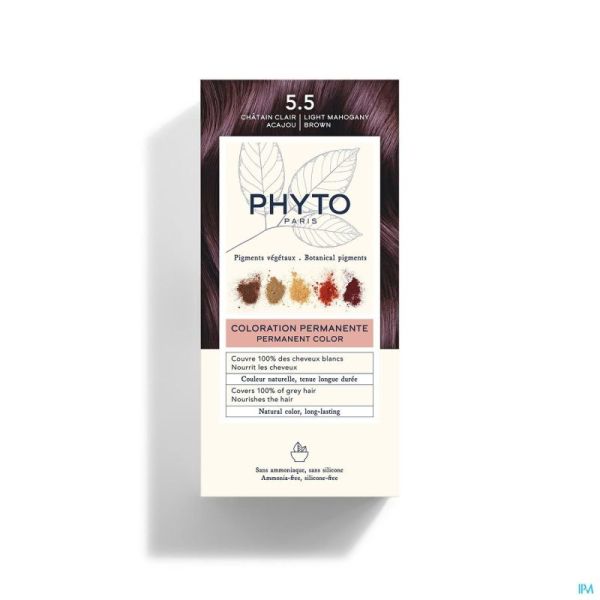 Phytocolor 5.5 chatain clair acajou