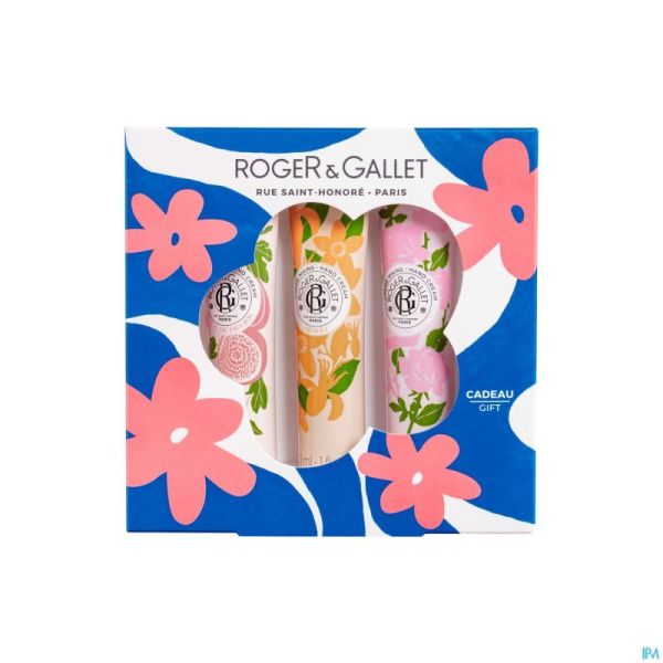 Roger&gallet fleur figuier cr main relaxant 3x30ml