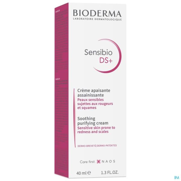 Bioderma sensibio ds+ creme peau fragile    40ml