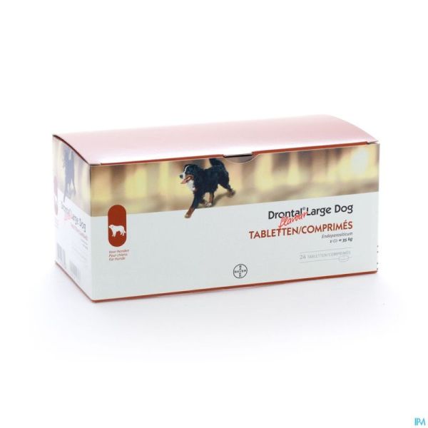 Drontal Large Dog Flavour Tabl 24