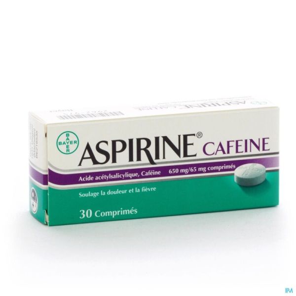 Aspirine cafeine comp  30