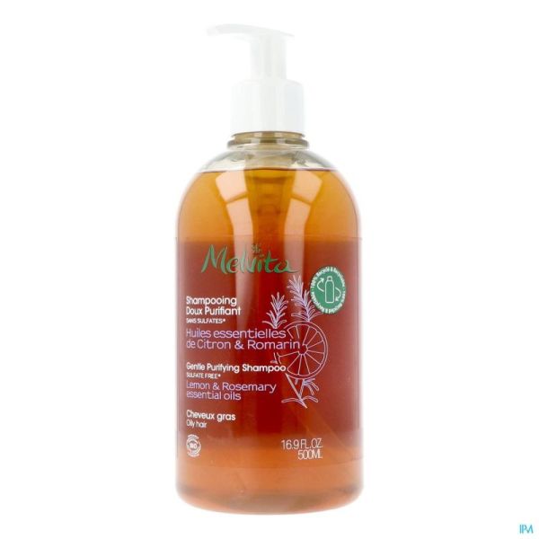 Melvita essentiels shampoo doux purifiant    500ml