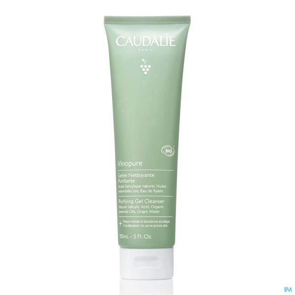 Caudalie vinopure gelee nettoyante purifiant 150ml