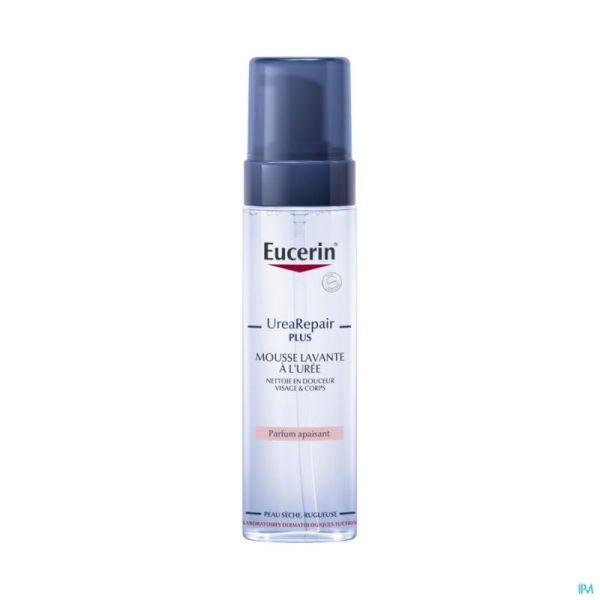 Eucerin urea repair plus mousse lavante urÉe 200ml