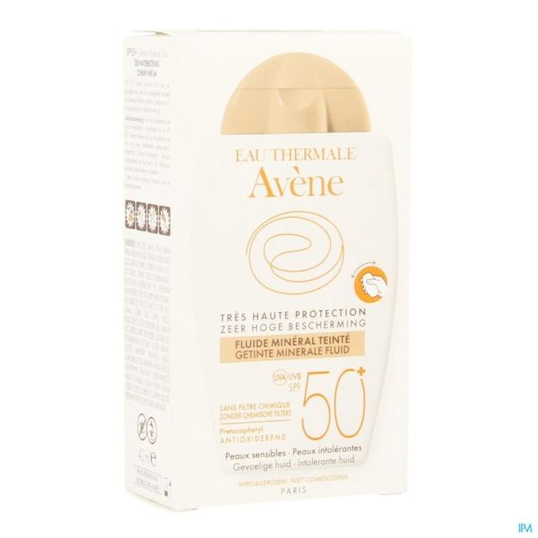 Avene minerale fluide teinte  40ml