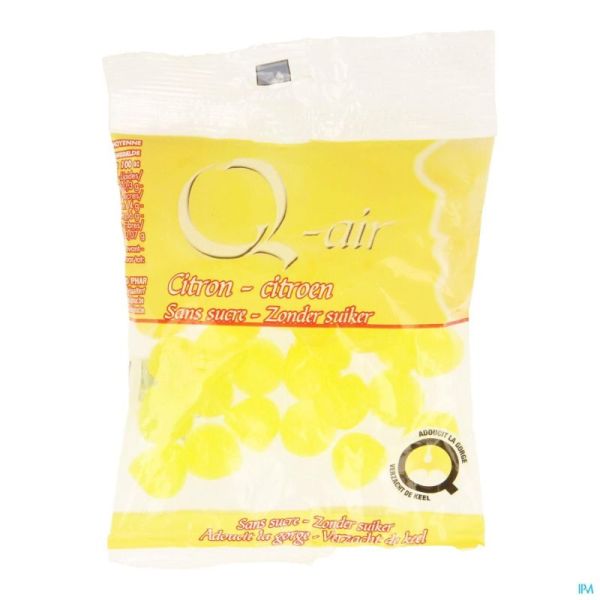 Q-air citron sans sucre    past 85g