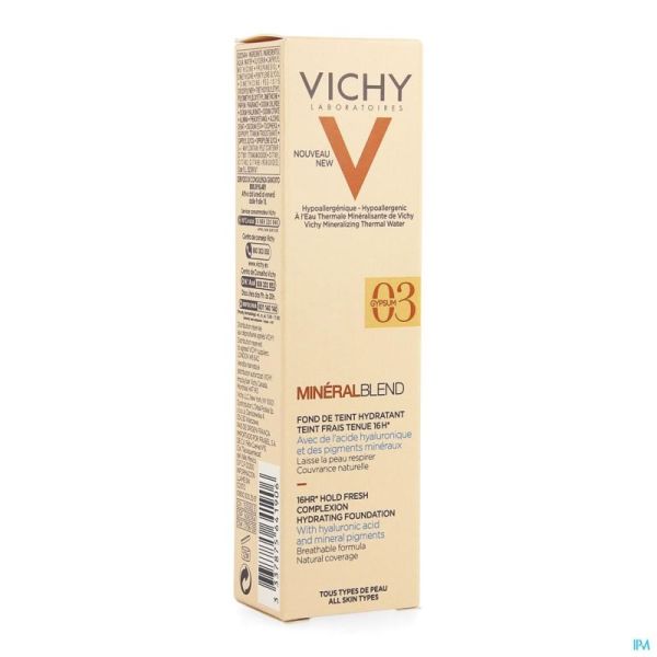Vichy mineralblend fdt gypsum 03  30ml