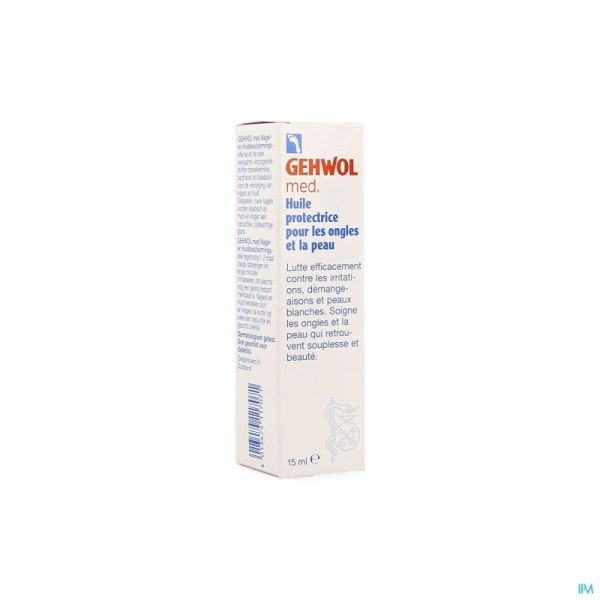 Gehwol med huile protectrice ongles peau    15ml