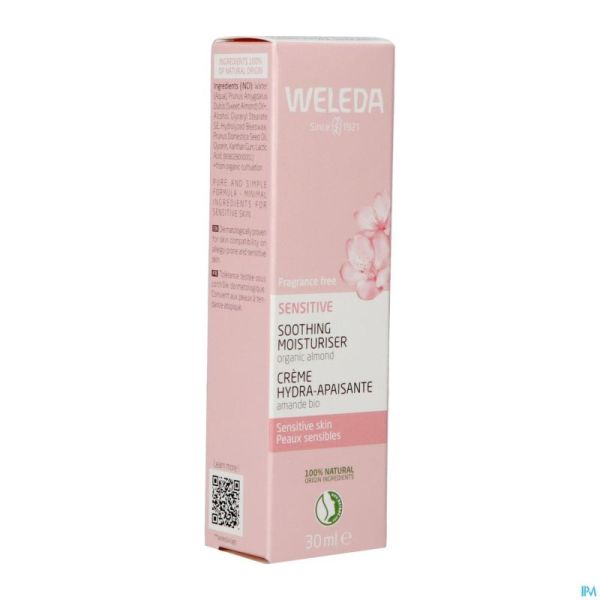 Weleda sensitive creme hydra-apaisante 30ml