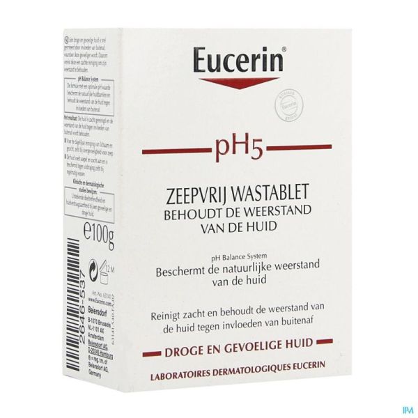 Eucerin ph5 pain dermato s/savon 100g