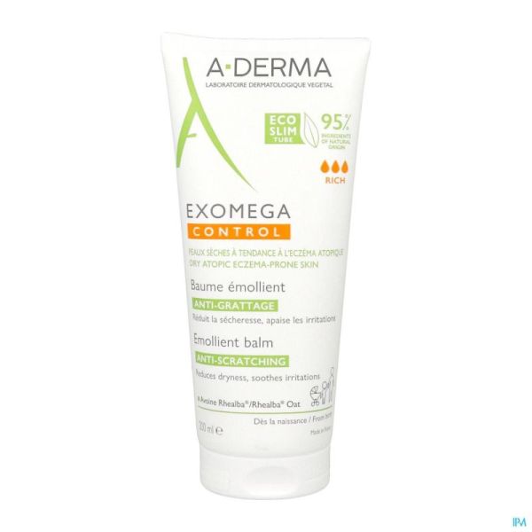 Aderma exomega control baume emollient    200ml