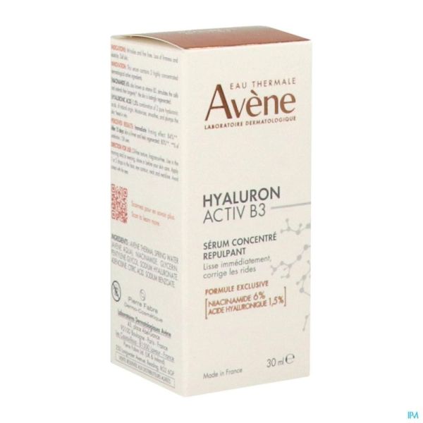 Avene hyaluron activ b3 serum concen. fermete 30ml