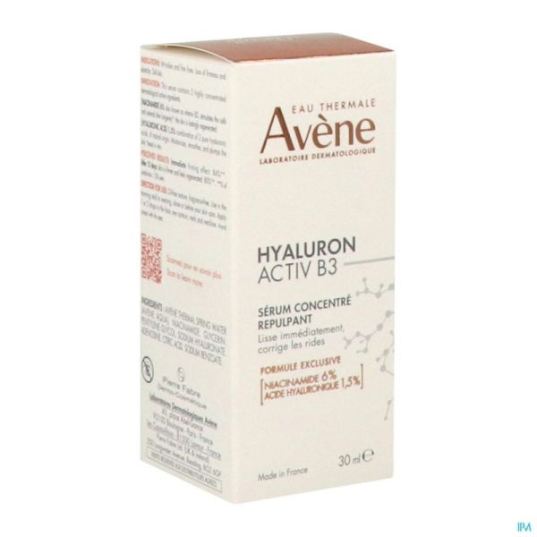 Avene hyaluron activ b3 serum concen. fermete 30ml
