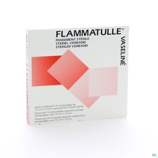 Flammatulle vaseline cp 10x10x10 rempl 1478726