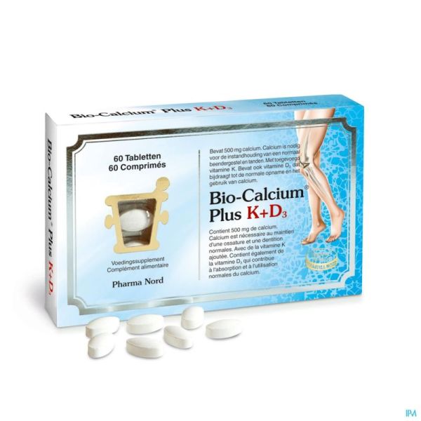 Bio-calcium plus k+d3    comp 60