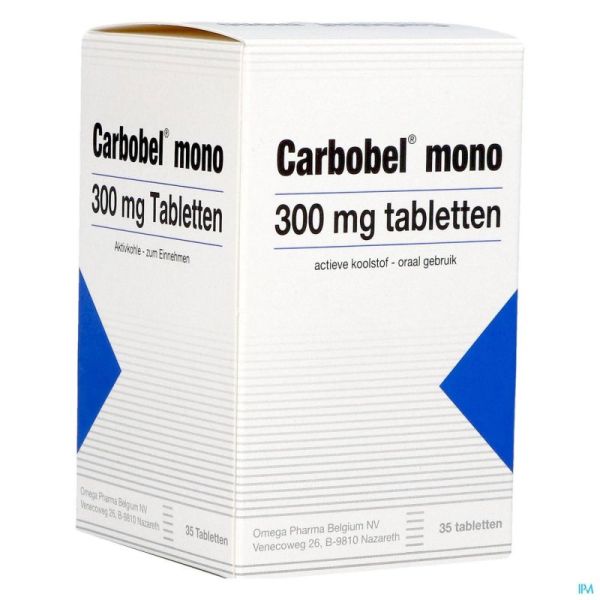 Carbobel mono 300mg comp  35