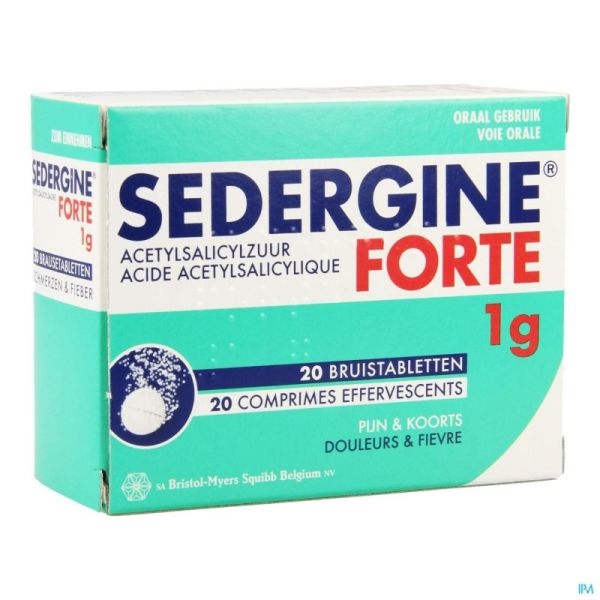 Sedergine forte 1g comp efferv.  20