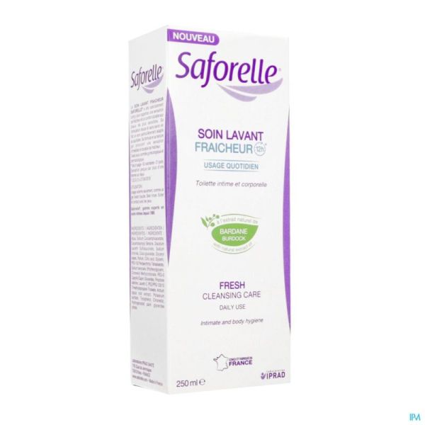 Saforelle soin lavant fraicheur    fl 250ml