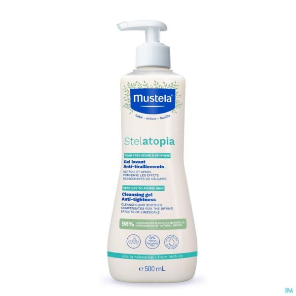 Mustela pa stelatopia gel lavant    500ml nf