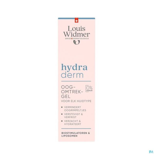 Widmer hydrad gel contour yeux n/parf 15ml