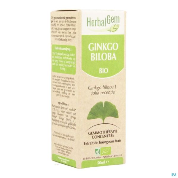 Herbalgem ginkgo biloba    macerat 50ml