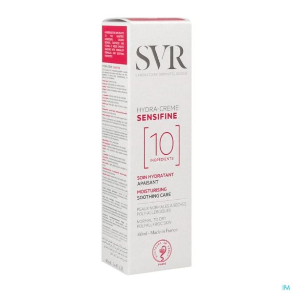 Sensifine hydra creme fl pompe 40ml