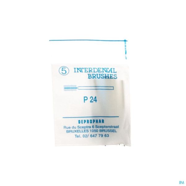 Proximal brosse a/manche cylindrique large   5 p24