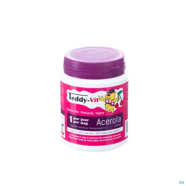 Teddy vit acerola 160mg gomme ours 50