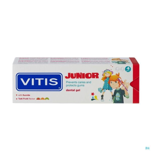 Vitis junior gel dentifrice    75ml