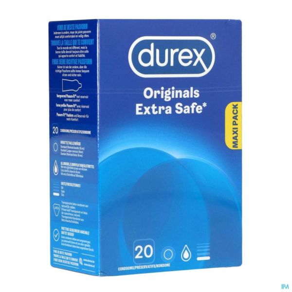 Durex extra safe condoms 20