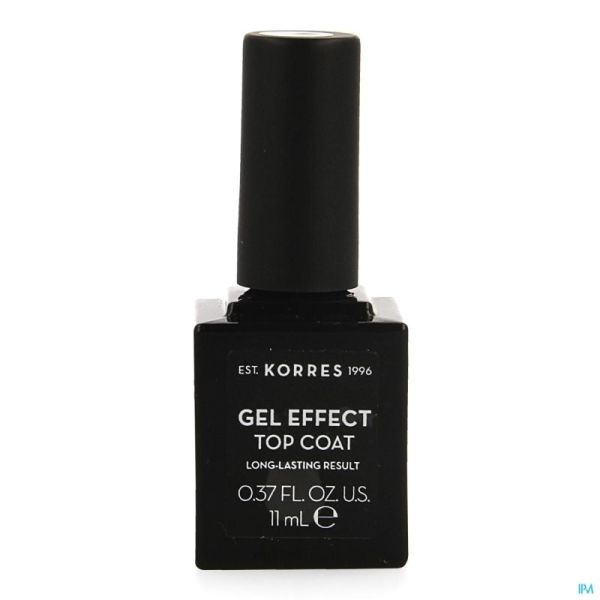 Korres km gel effect top coat  11ml