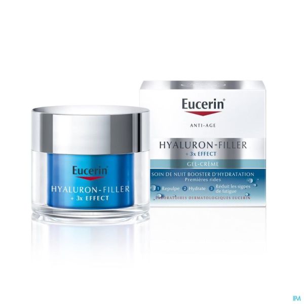 Eucerin hyaluron filler+ x3 soin nuit b.hydra 50ml