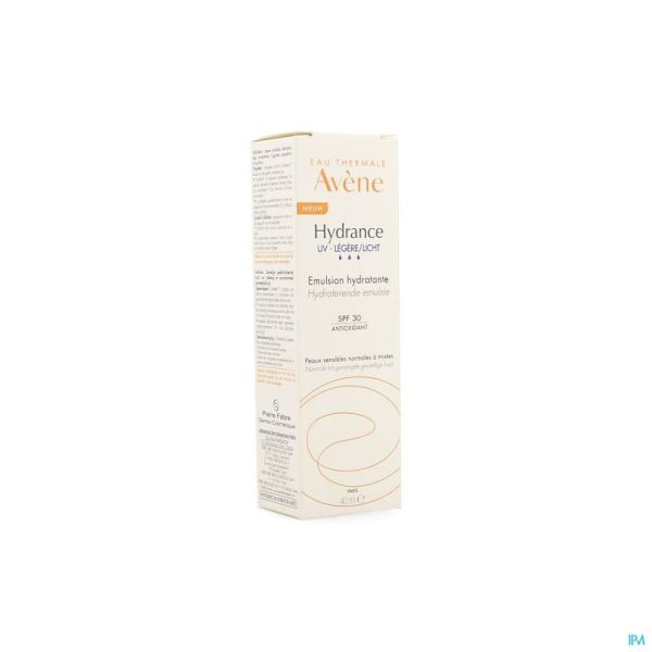 Avene hydrance uv legere emulsion hydratante  40ml