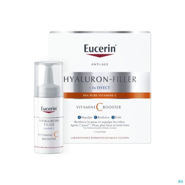 Eucerin hyaluron filler x3 vitamine c  3x8ml nf