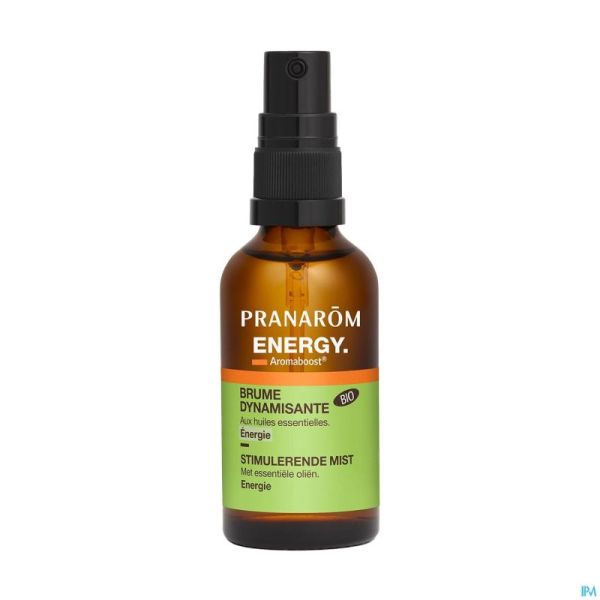 Pranarom aromaboost energy brume bio 50ml