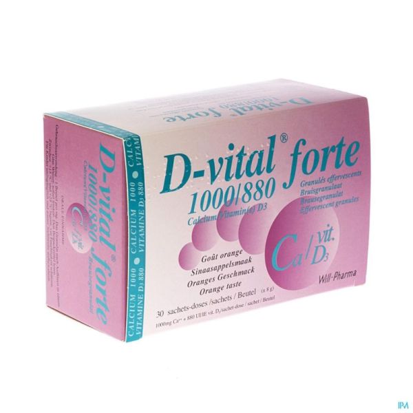 D-vital forte orange 1000/880 sach 30