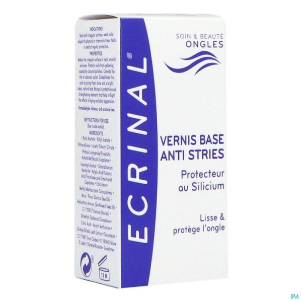 Ecrinal vernis base nf    fl 10ml 20204