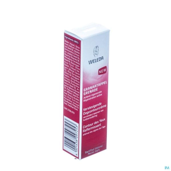 Weleda grenade contour yeux raffermissant tbe 10ml