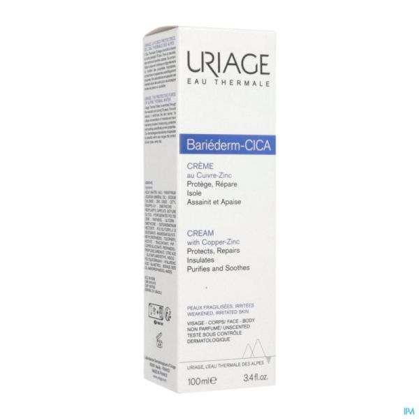 Uriage bariederm cica creme reparatrice    100ml