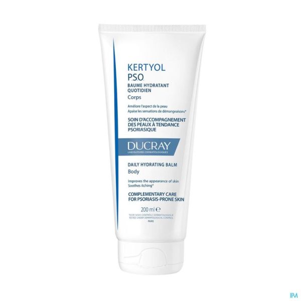 Ducray kertyol pso baume hydratant quotidien 200ml