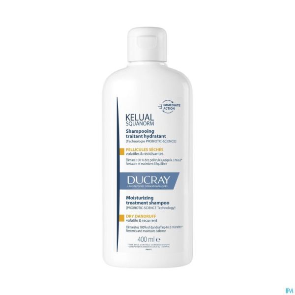 Ducray kelual squanorm sh pellicules seches 400ml