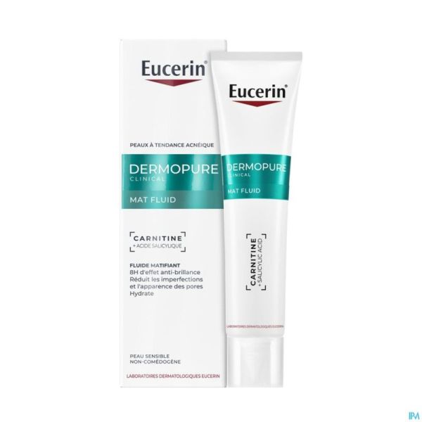 Eucerin dermopure clinic.fluide matifiant 40ml
