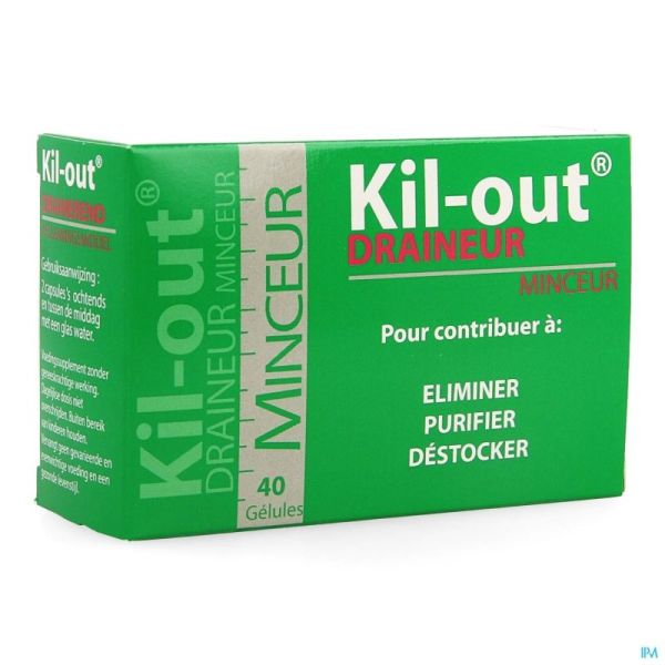 Kil out draineur minceur    caps  40