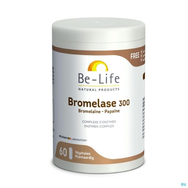 Bromelase 300 be life    pot gel  60