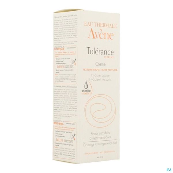 Avene tolerance extreme creme hydra apais.    50ml