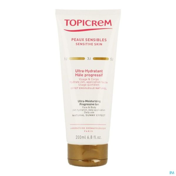 Topicrem um lait hale progressif    tube 200ml