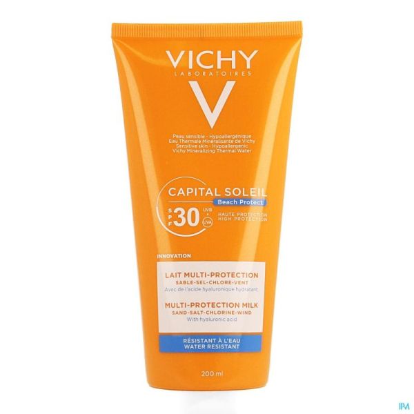 Vichy capital soleil beach protect lait ip30 200ml