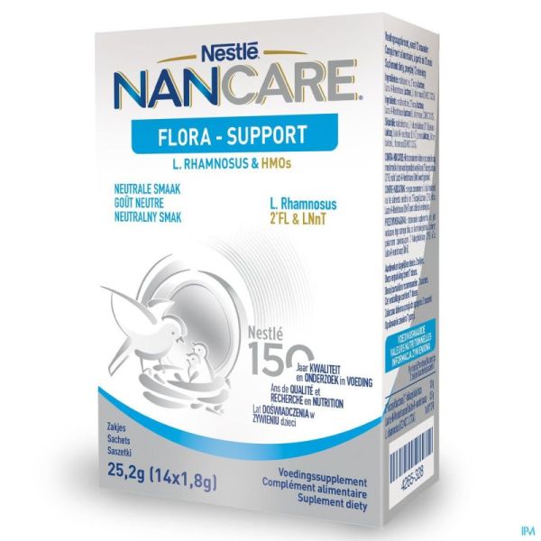 Nancare flora support   pdr 14x1,8g